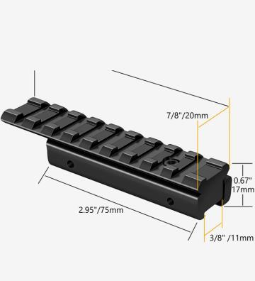 Dovetail to Picatinny Rail...