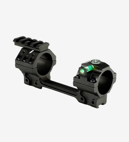 1pcs QD Scope Mounts Cantilever 25.4mm/30mm Double Rings Picatinny With Bubble Level Hunting Sights Adapter