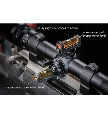 2Pcs Rifle Scope Bubble...