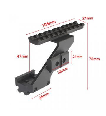 Glock Raiser Mount for g34...