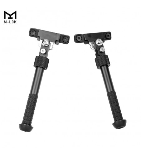 V8 Split Tripod Stand Aluminum Bipod for Shooting, Hunting and Telescope