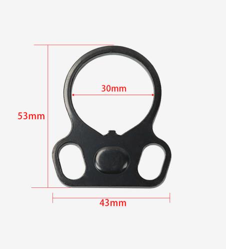 Tactical Hunting End Plate Dual Loop Ambidextrous Sling Adapter for AR-15 M4