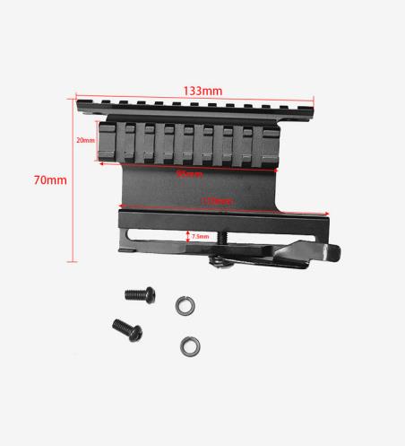 12 top slots SAIGA AK47 Side Mount Rail