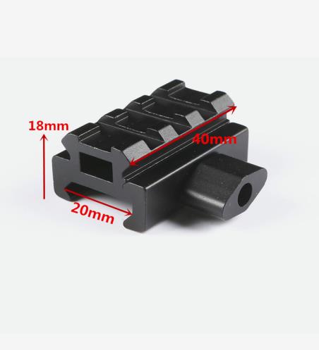 3 slots 20mm riser mount