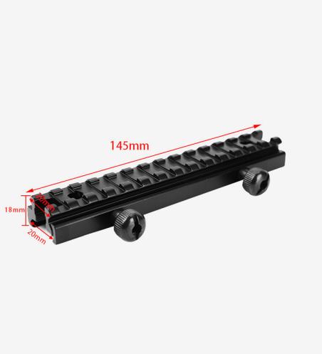 20mm Top picatinny / Weaver Railway allow to mount scope/sight/laser Perfect for Airsoft Hunting